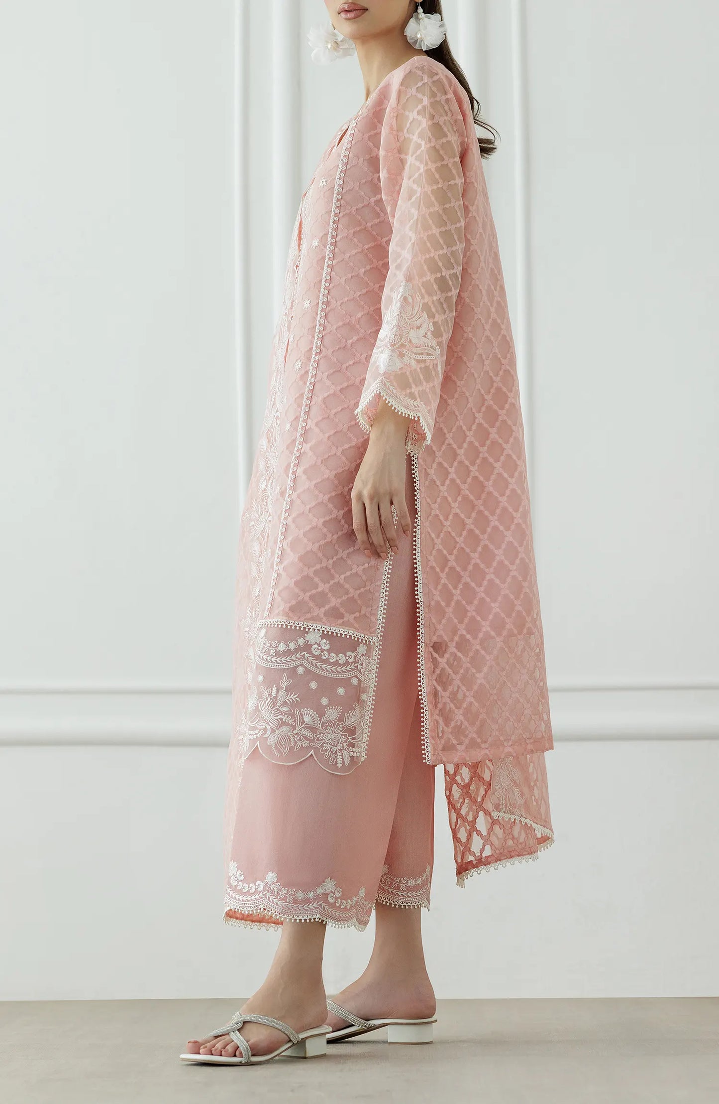 Stitched | 3 Piece | Embroidered | Jacquard Shirt | WRFC25S-3014/S PINK