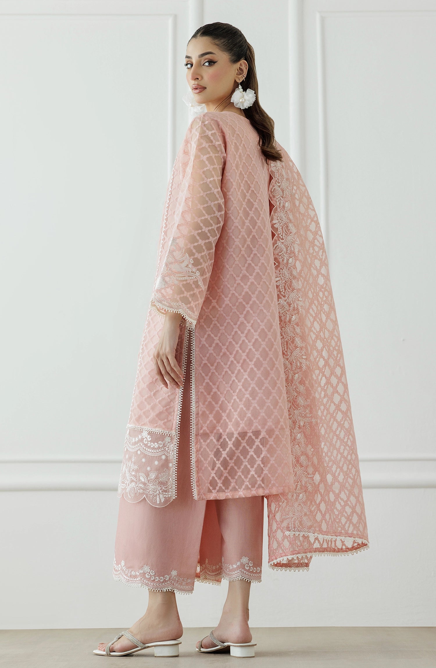 Stitched | 3 Piece | Embroidered | Jacquard Shirt | WRFC25S-3014/S PINK
