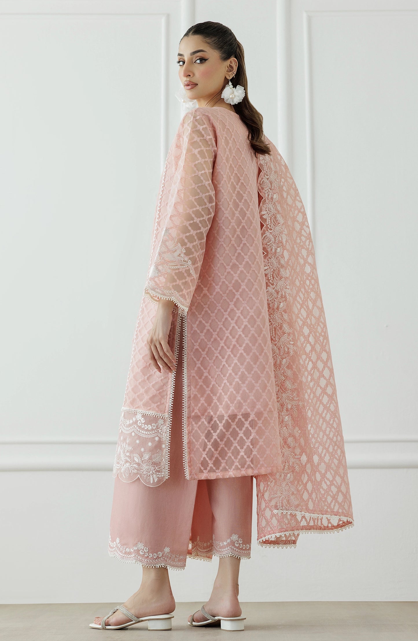 Stitched | 3 Piece | Embroidered | Jacquard Shirt | WRFC25S-3014/S PINK