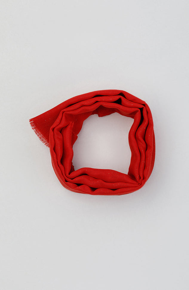 WADC23W-1013 COTTON  ACCESSORIES SCARF