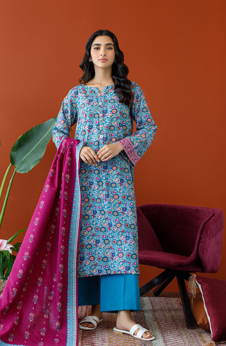 BEST ONLINE Khaddar 3-piece suit for women in Pakistan