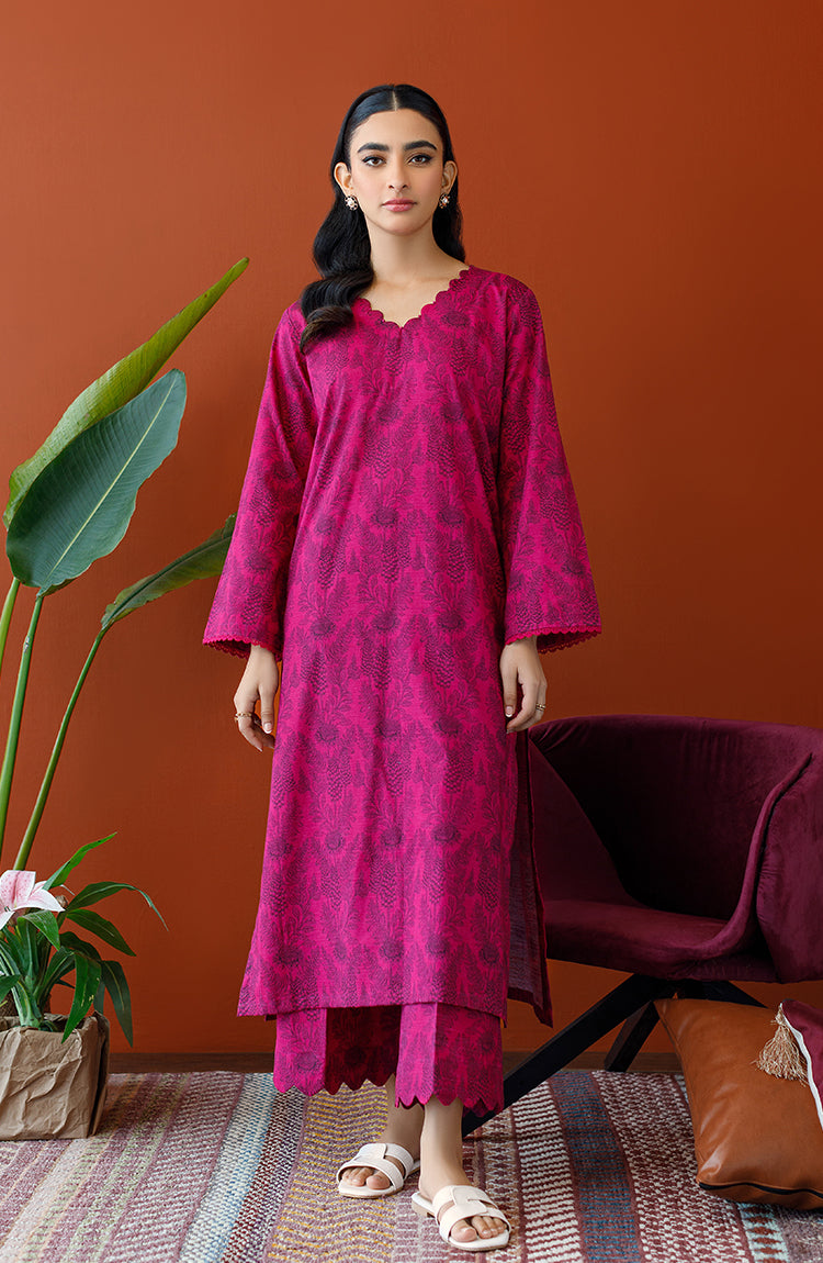 Casual Wear Straight Plazo Designer Kurti, Wash Care: Handwash at best  price in Gurgaon