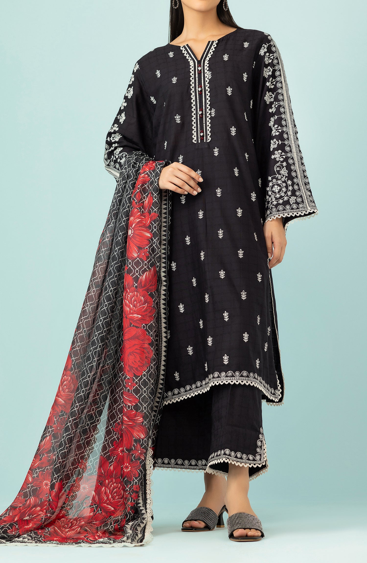OTL-24-256 LAWN Women UNSTITCHED SHIRT DUPATTA PANTS