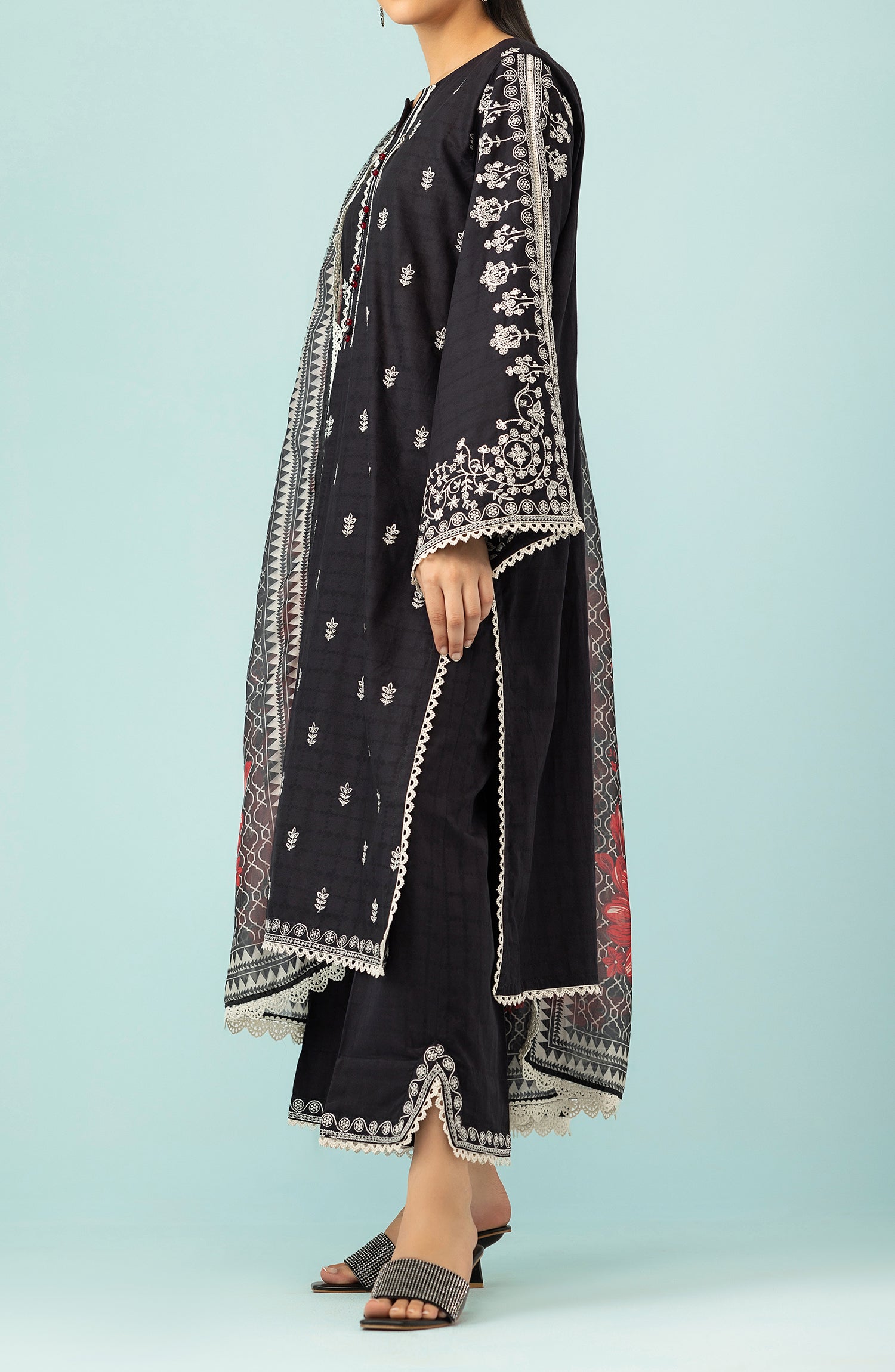 OTL-24-256 LAWN Women UNSTITCHED SHIRT DUPATTA PANTS