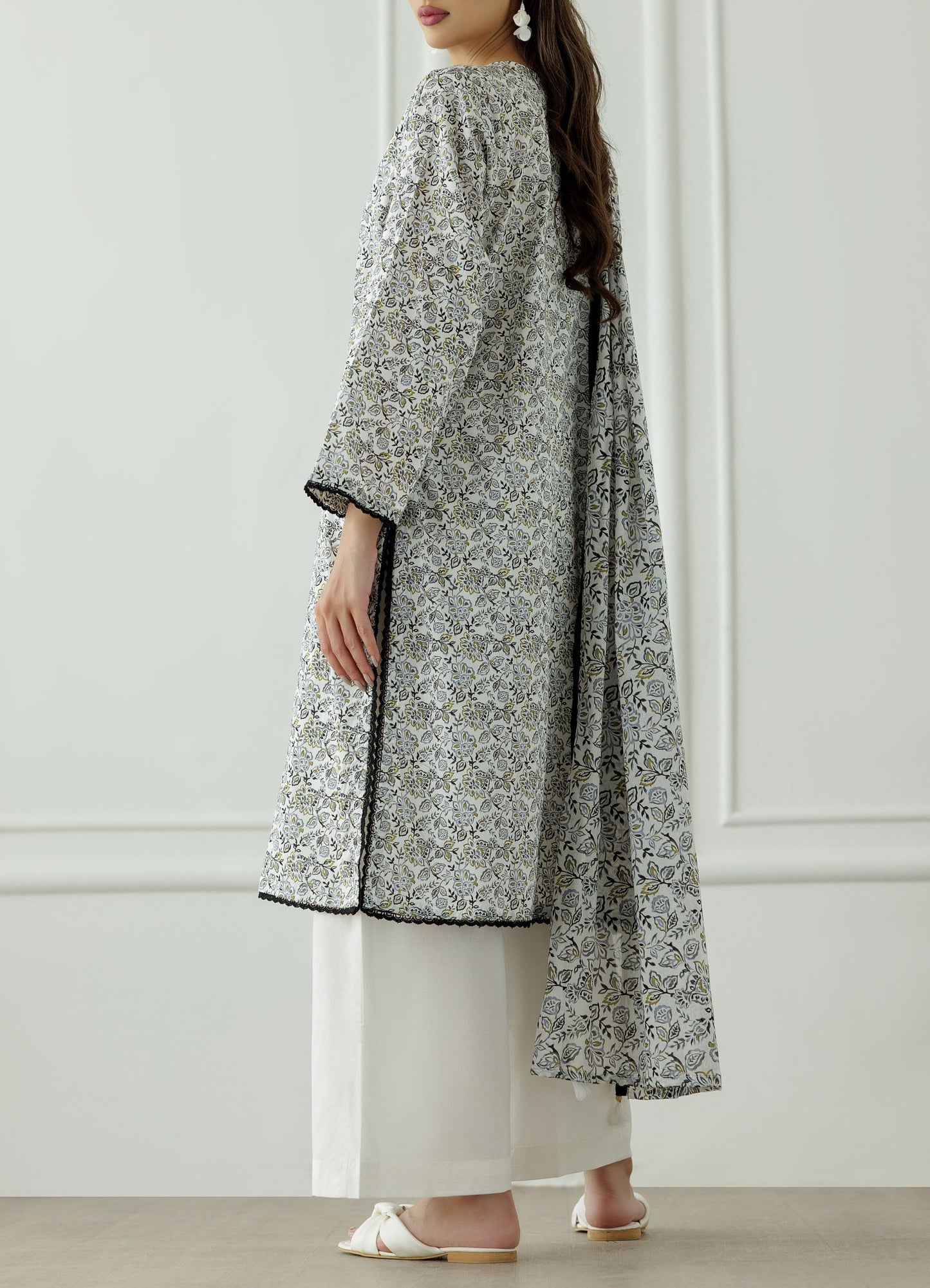 Stitched Printed Shirt Dupatta & Pant - 3 Piece - OTL-25-003-s2