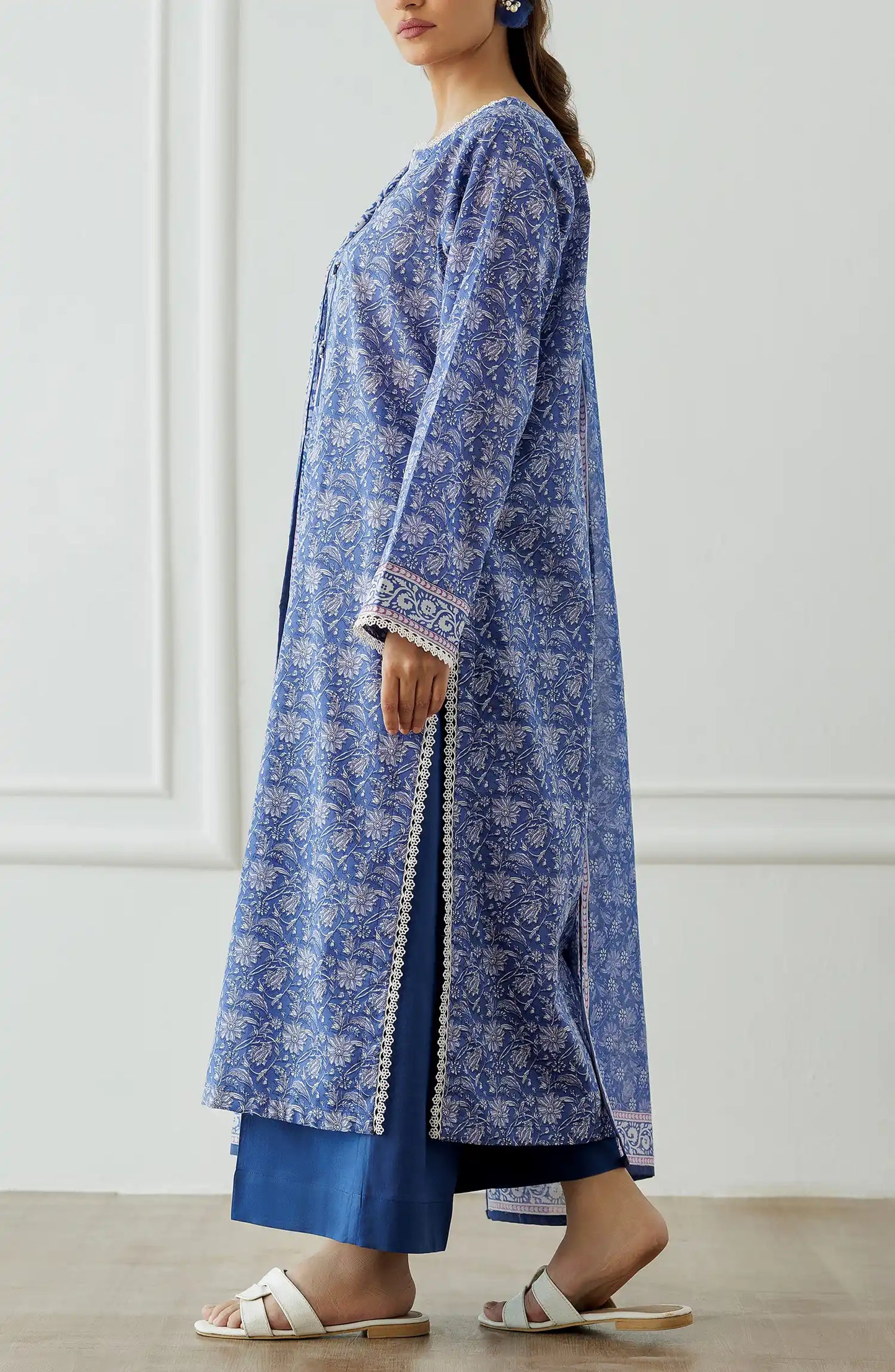 Stitched Printed Shirt Dupatta & Pant - 3 Piece - OTL-25-006