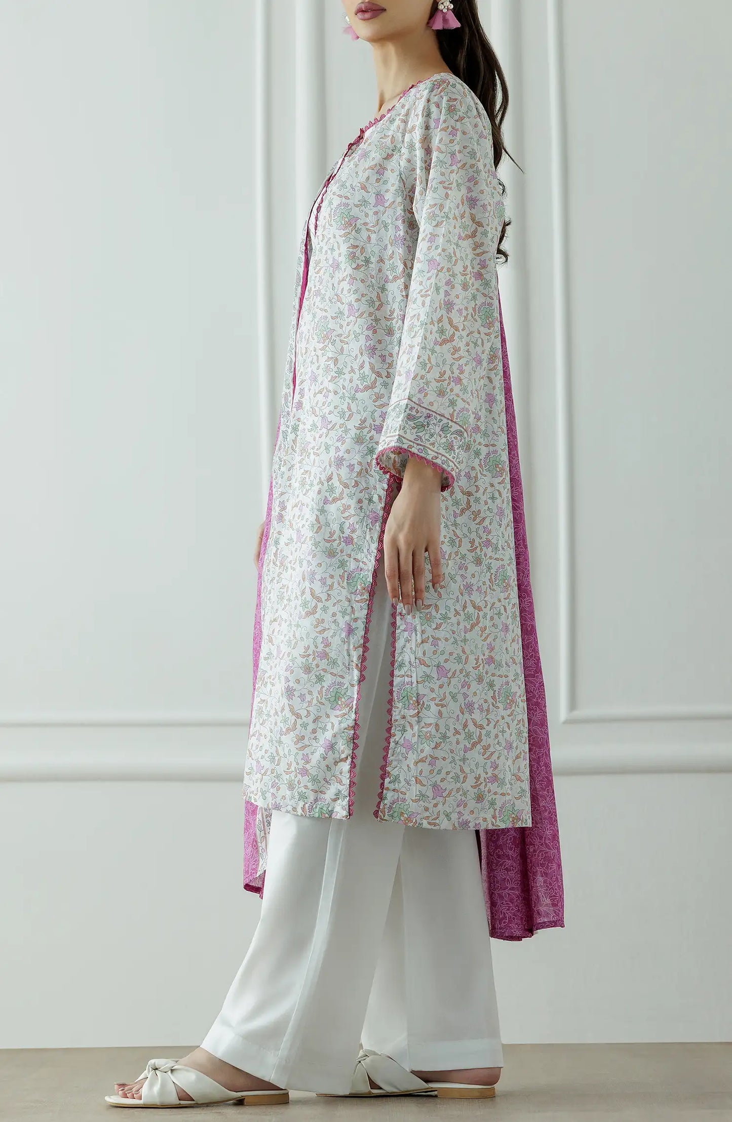 Stitched Printed Shirt Dupatta & Pant - 3 Piece - OTL-25-016/S2