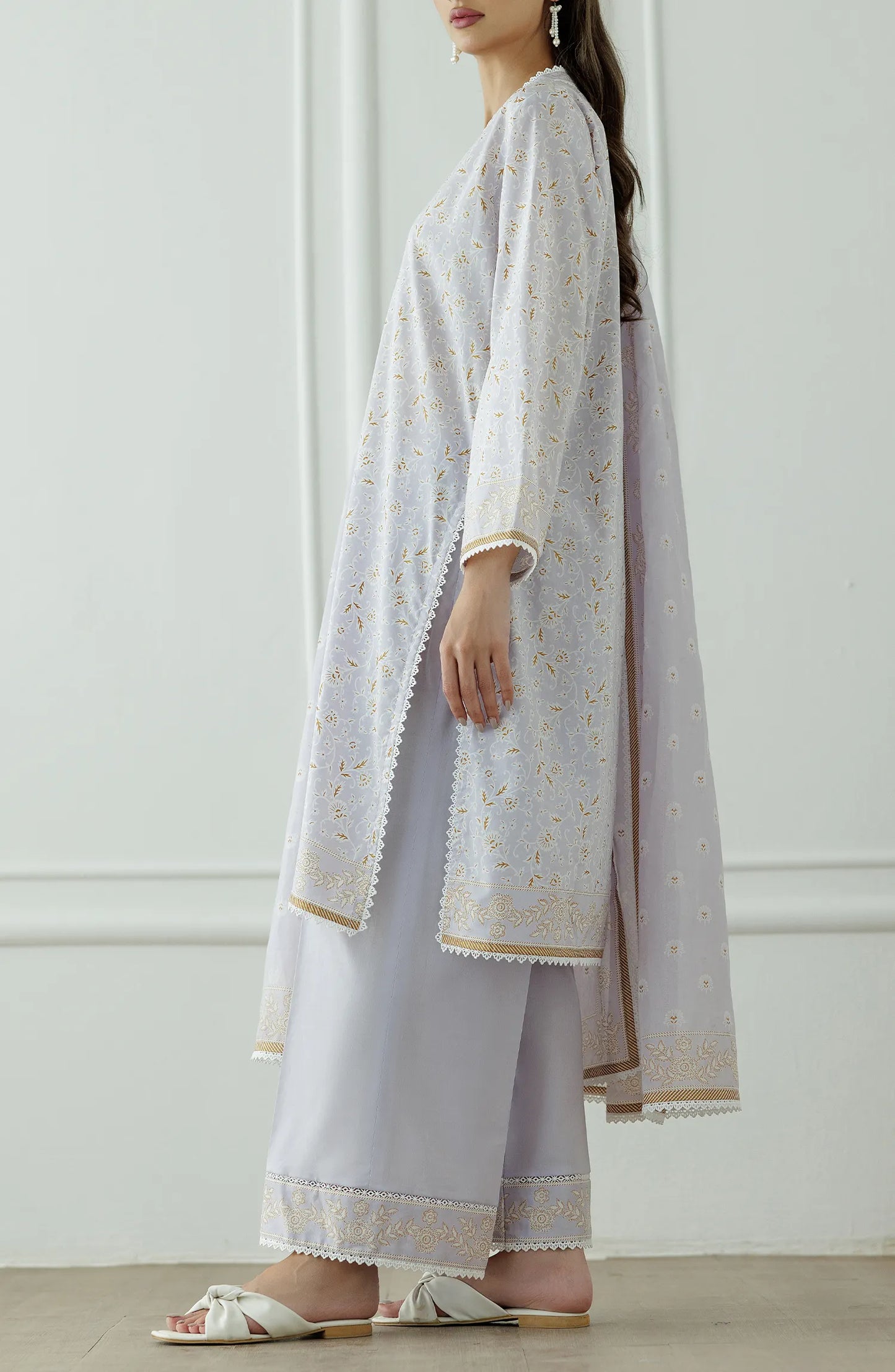 UNSTITCHED | 3 Piece | Printed Lawn | OTL-25-034