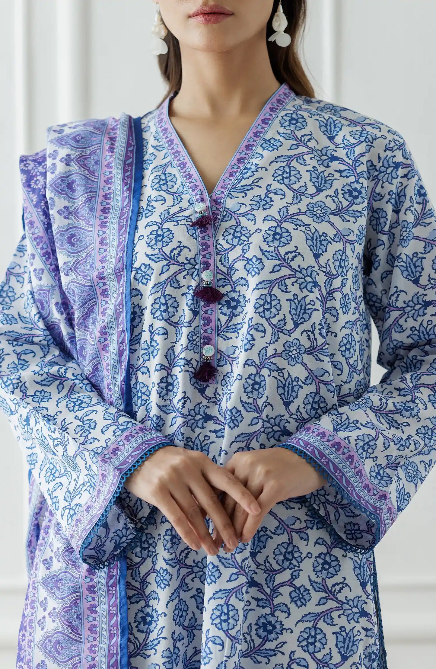 Unstitched | 3 Piece | Printed Lawn | OTL-25-302