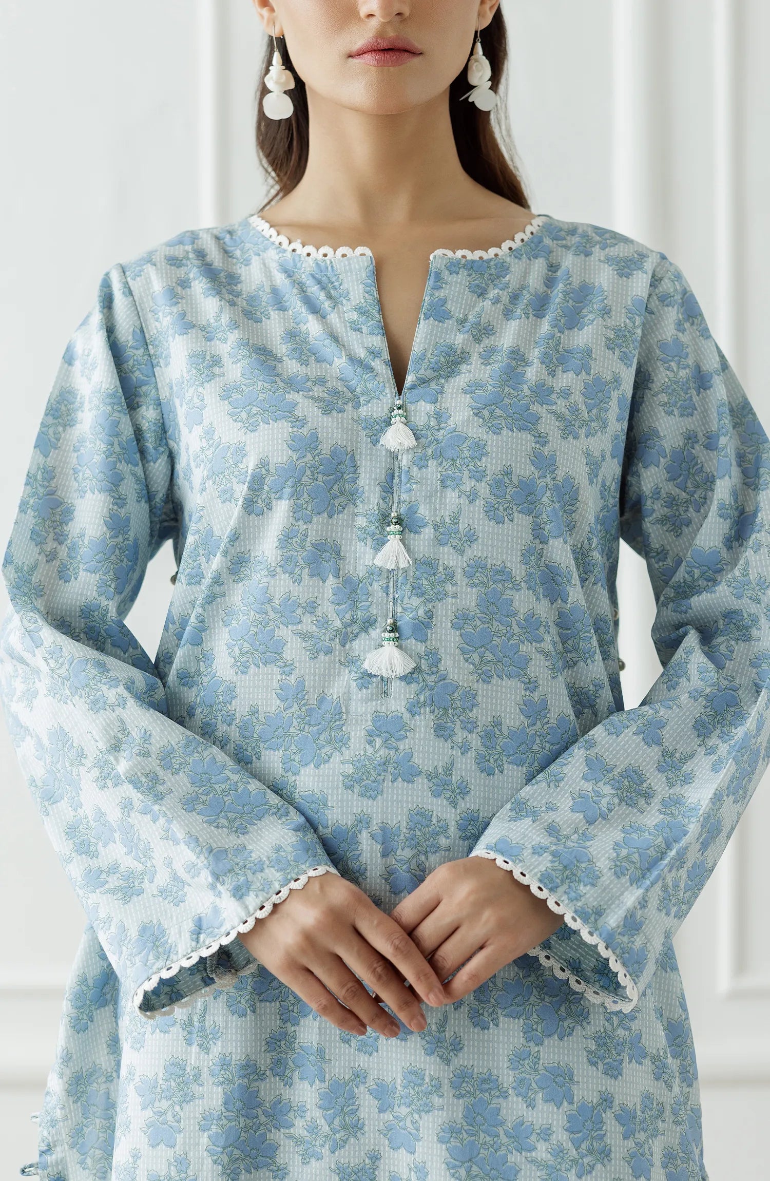 UNSTITCHED Printed Shirt & Pant - 2 Piece (Co-ord Set) - WRCC25S-2001