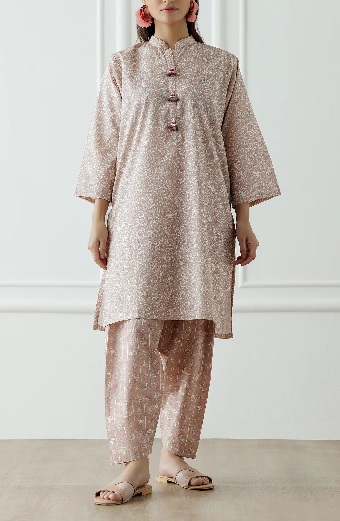 UNSTITCHED Printed Shirt & Pant - 2 Piece (Co-ord Set) - WRCC25S-2002
