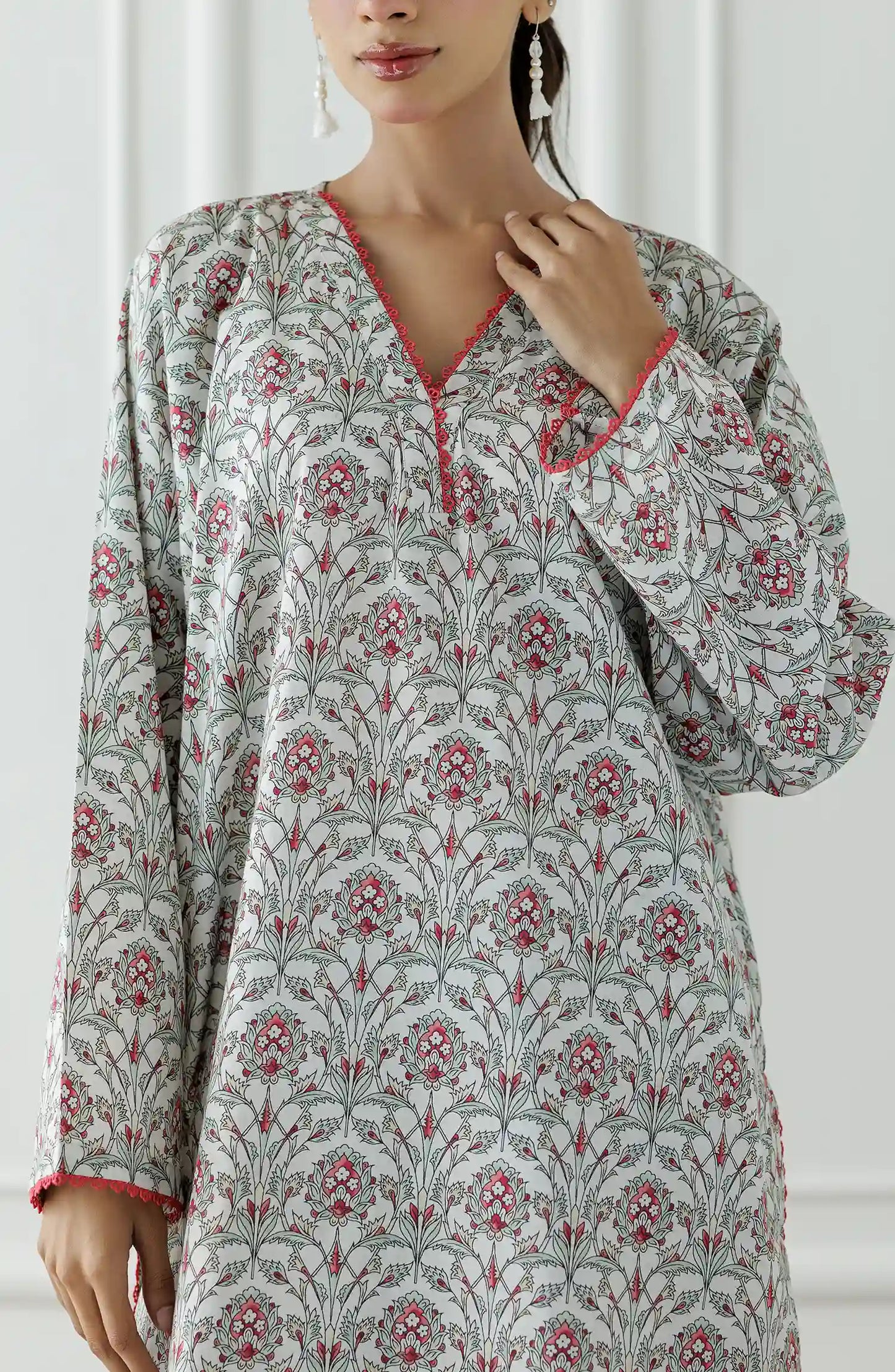UNSTITCHED Printed Shirt & Pant - 2 Piece (Co-ord Set) - WRCC25S-2004