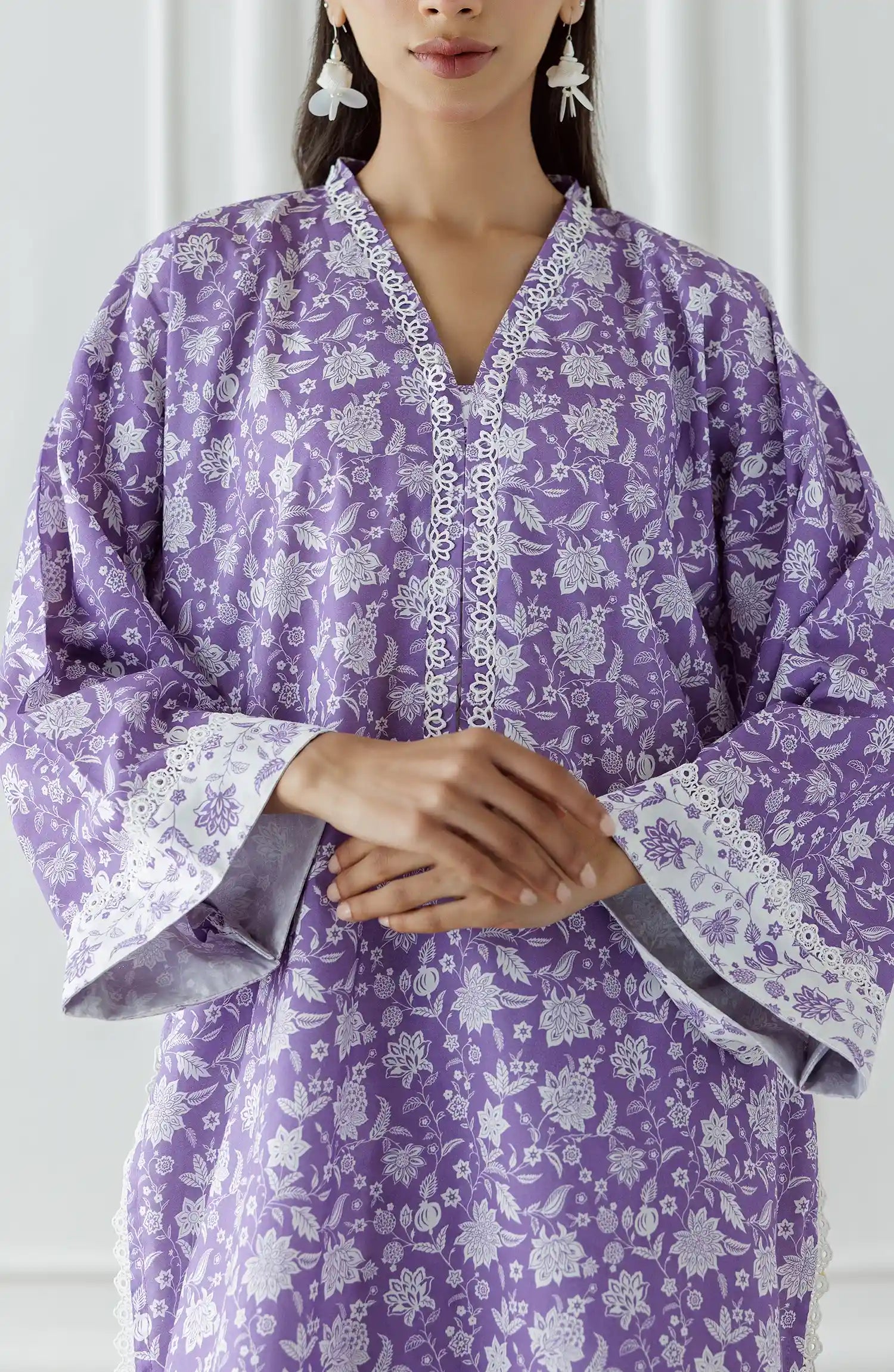 UNSTITCHED Printed Shirt & Pant - 2 Piece (Co-ord Set) - WRCC25S-2007