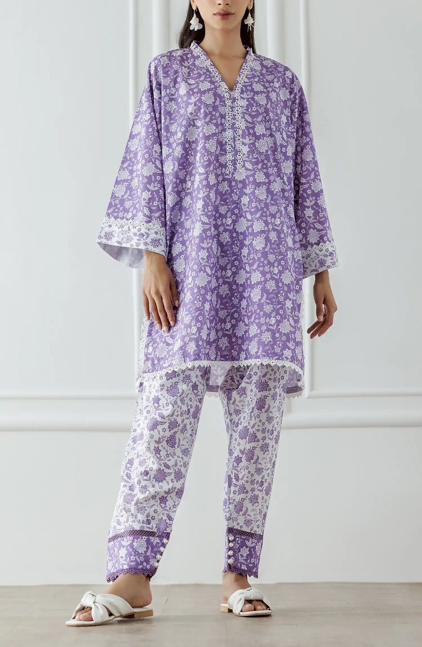 UNSTITCHED Printed Shirt & Pant - 2 Piece (Co-ord Set) - WRCC25S-2007