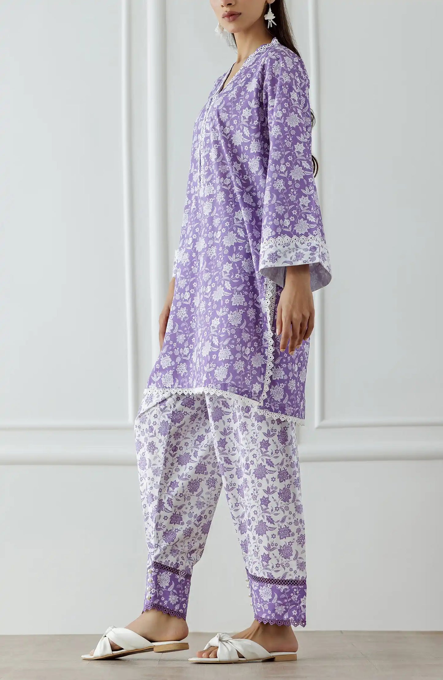 UNSTITCHED Printed Shirt & Pant - 2 Piece (Co-ord Set) - WRCC25S-2007