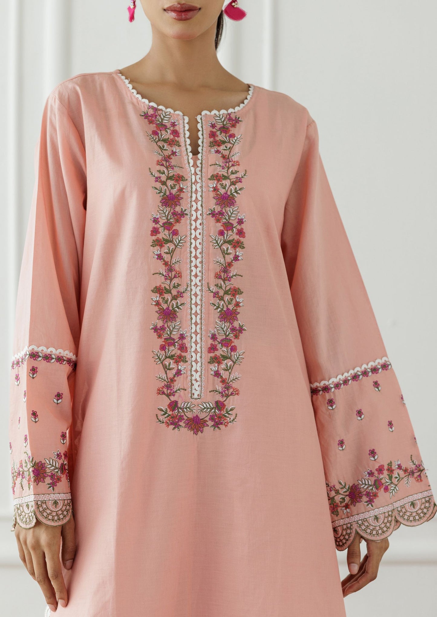 Stitched Embroidered Shirt & Pant - 2 Piece (Co-ord Set) - WRCJ25S-2005