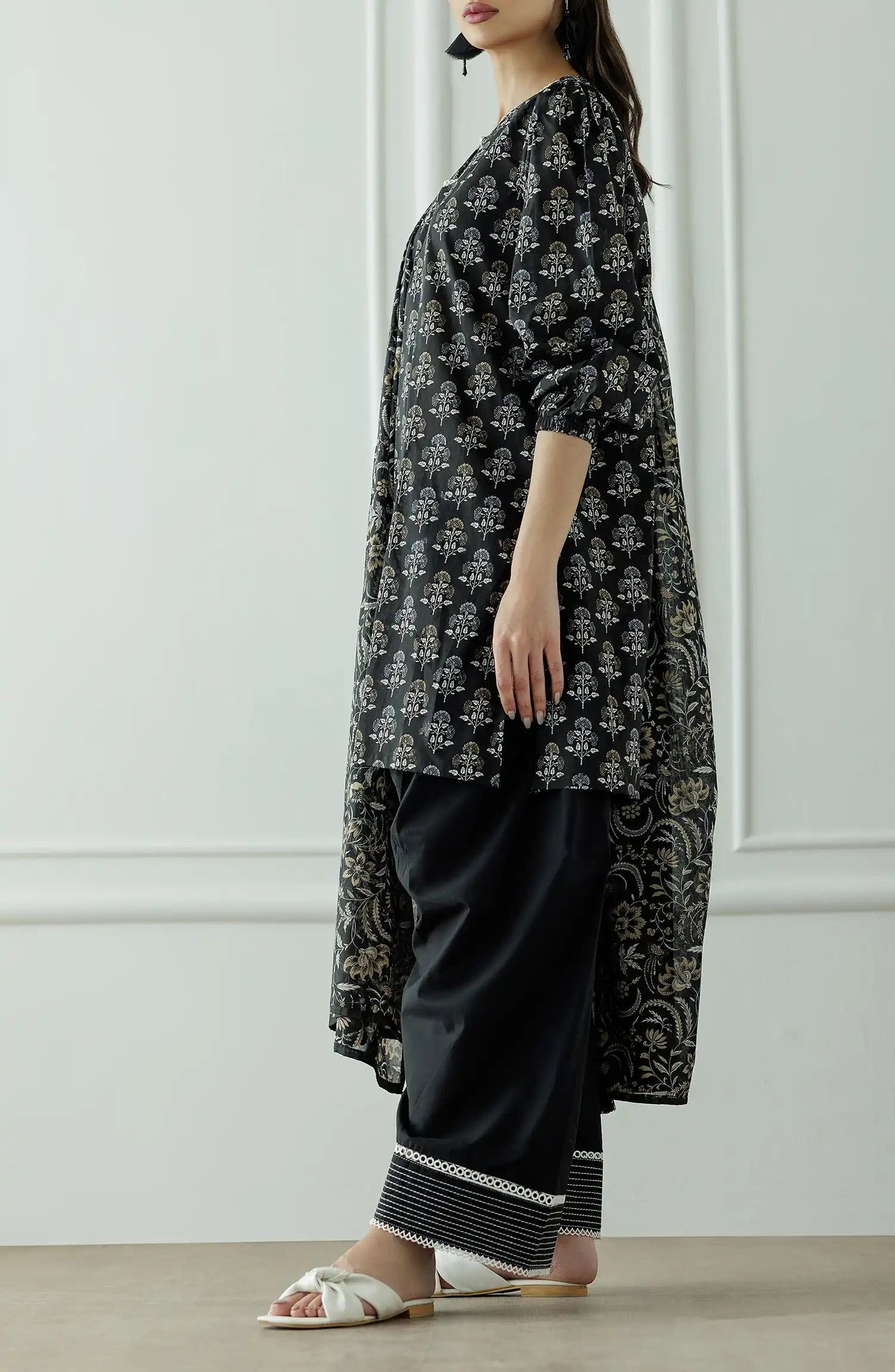 Stitched Printed Shirt Dupatta & Pant - 3 Piece - WRCL25S-1007