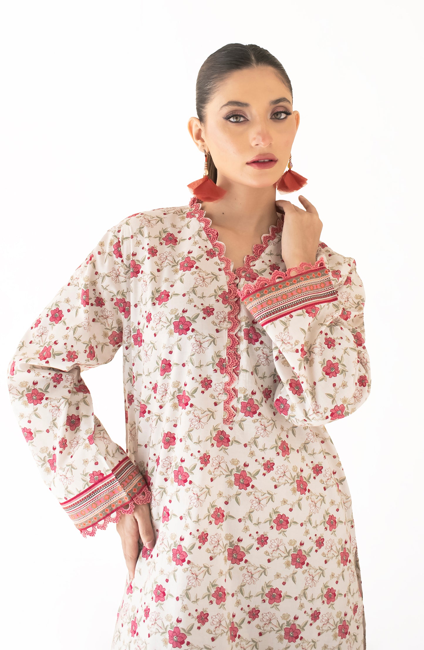 Stitched Printed Shirt & Pant - 2 Piece (CordSet) - WRCV24S-2011