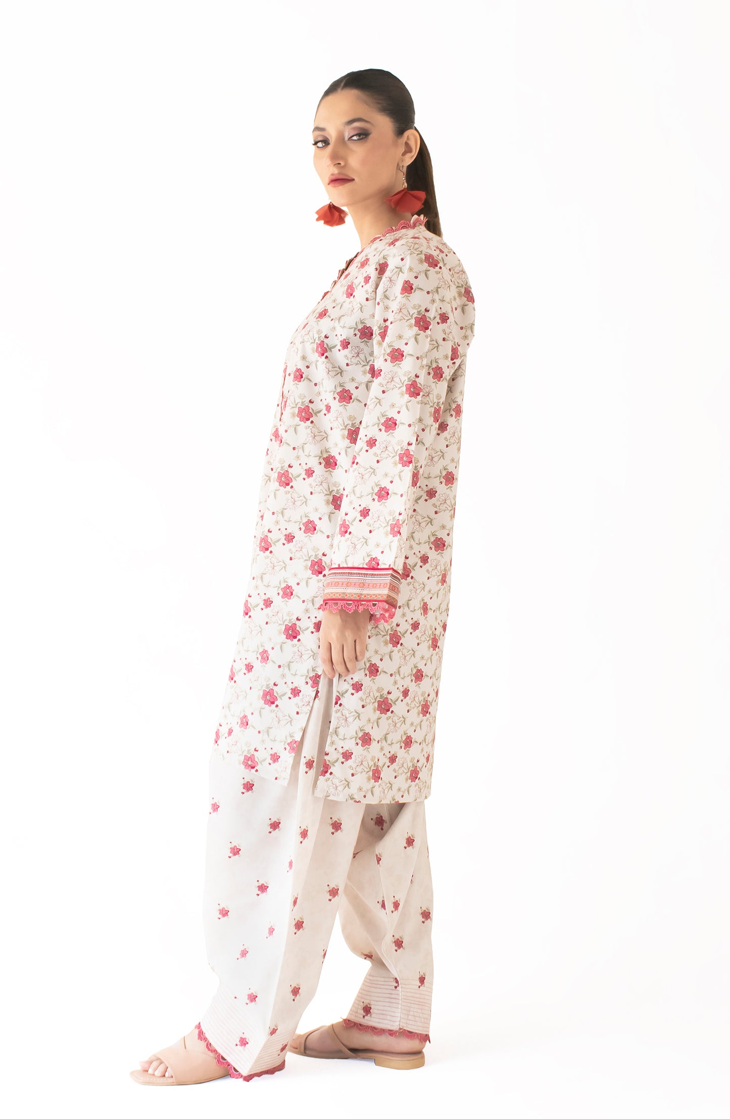 Stitched Printed Shirt & Pant - 2 Piece (CordSet) - WRCV24S-2011