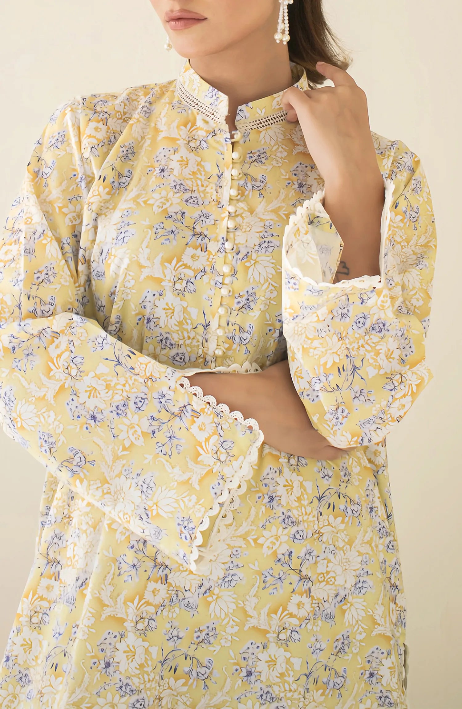 Stitched Printed Shirt & Pant - 2 Piece (Co-ord Set) - WRCV24S-2012
