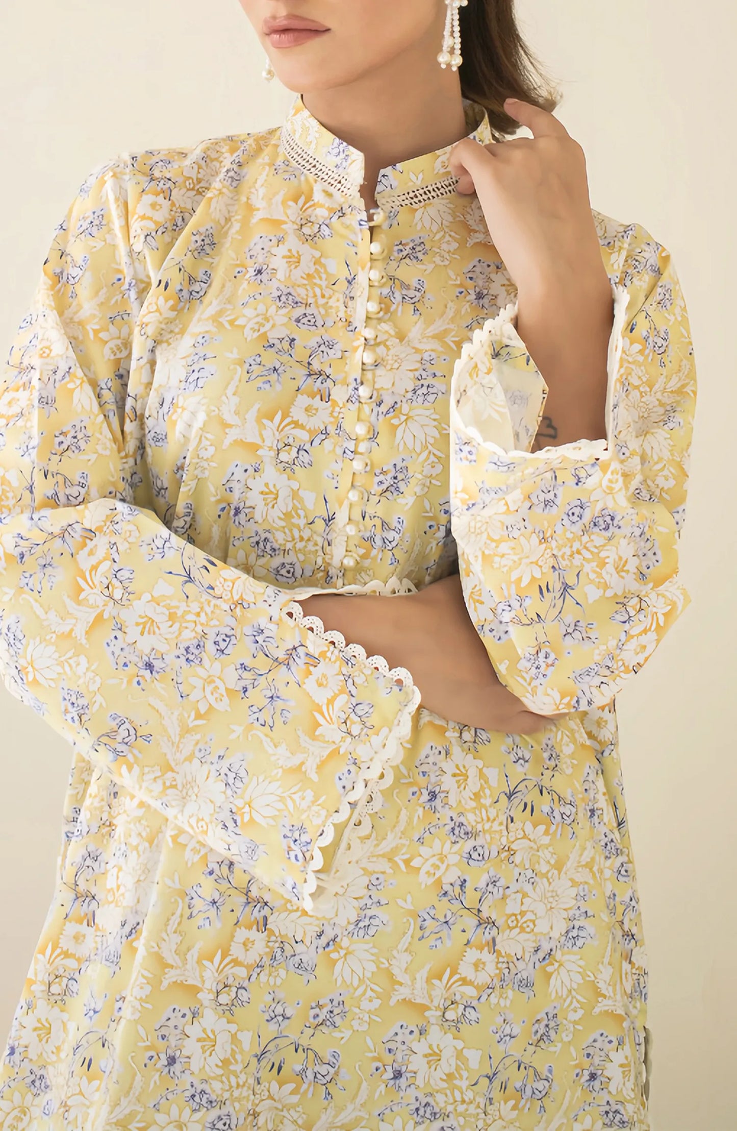 Stitched Printed Shirt & Pant - 2 Piece (Co-ord Set) - WRCV24S-2012