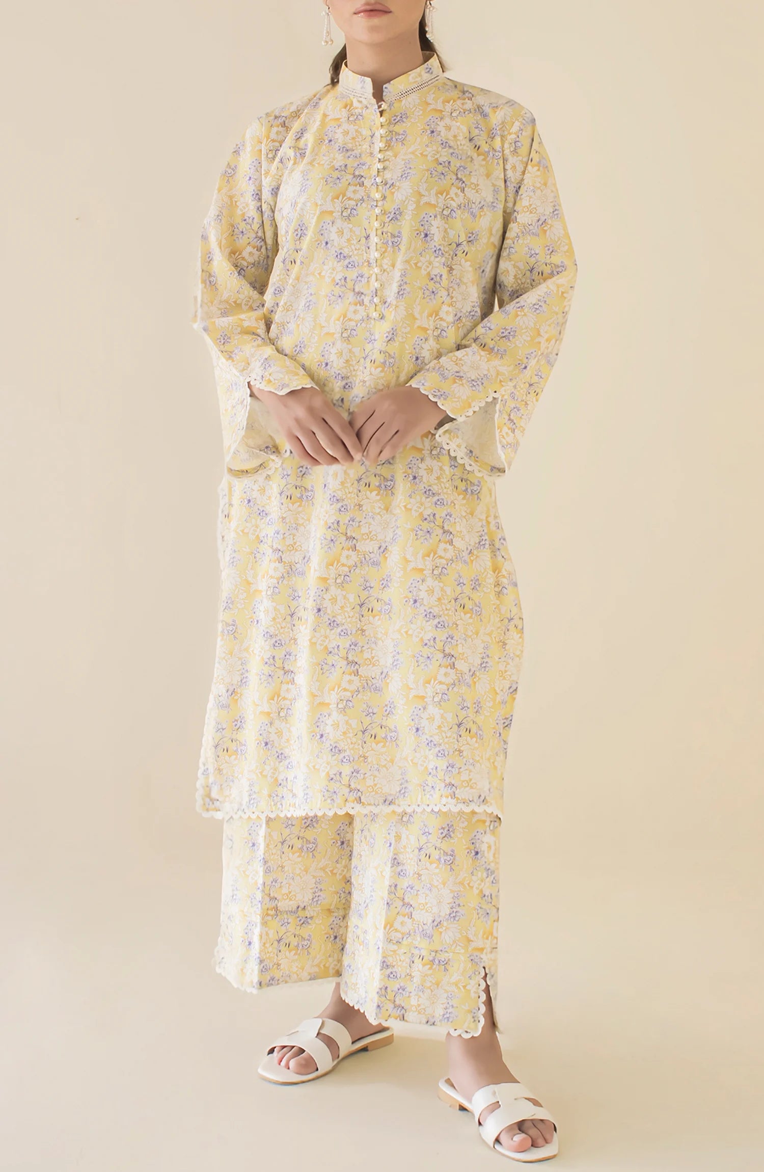 Stitched Printed Shirt & Pant - 2 Piece (Co-ord Set) - WRCV24S-2012