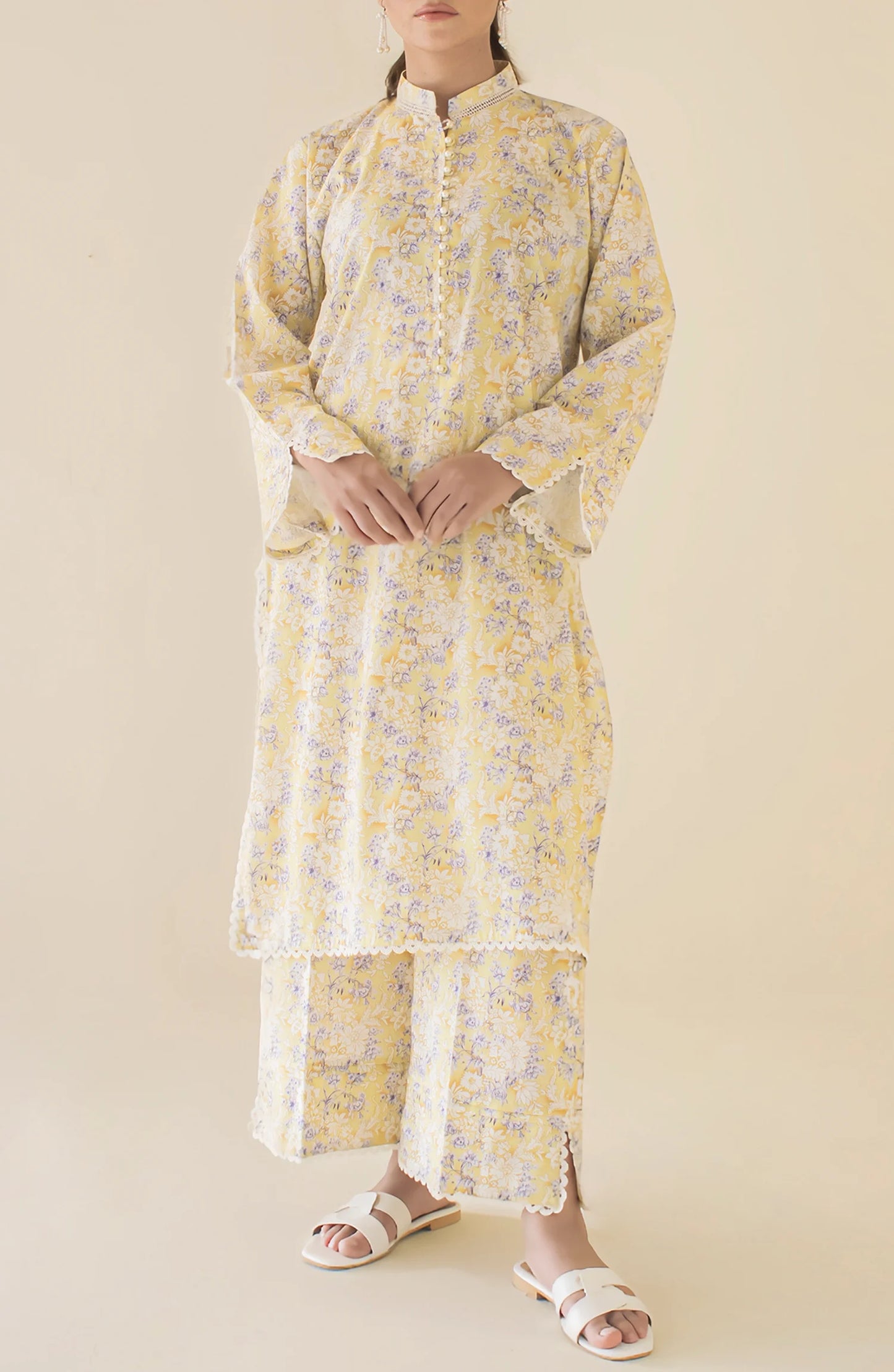 Stitched Printed Shirt & Pant - 2 Piece (Co-ord Set) - WRCV24S-2012