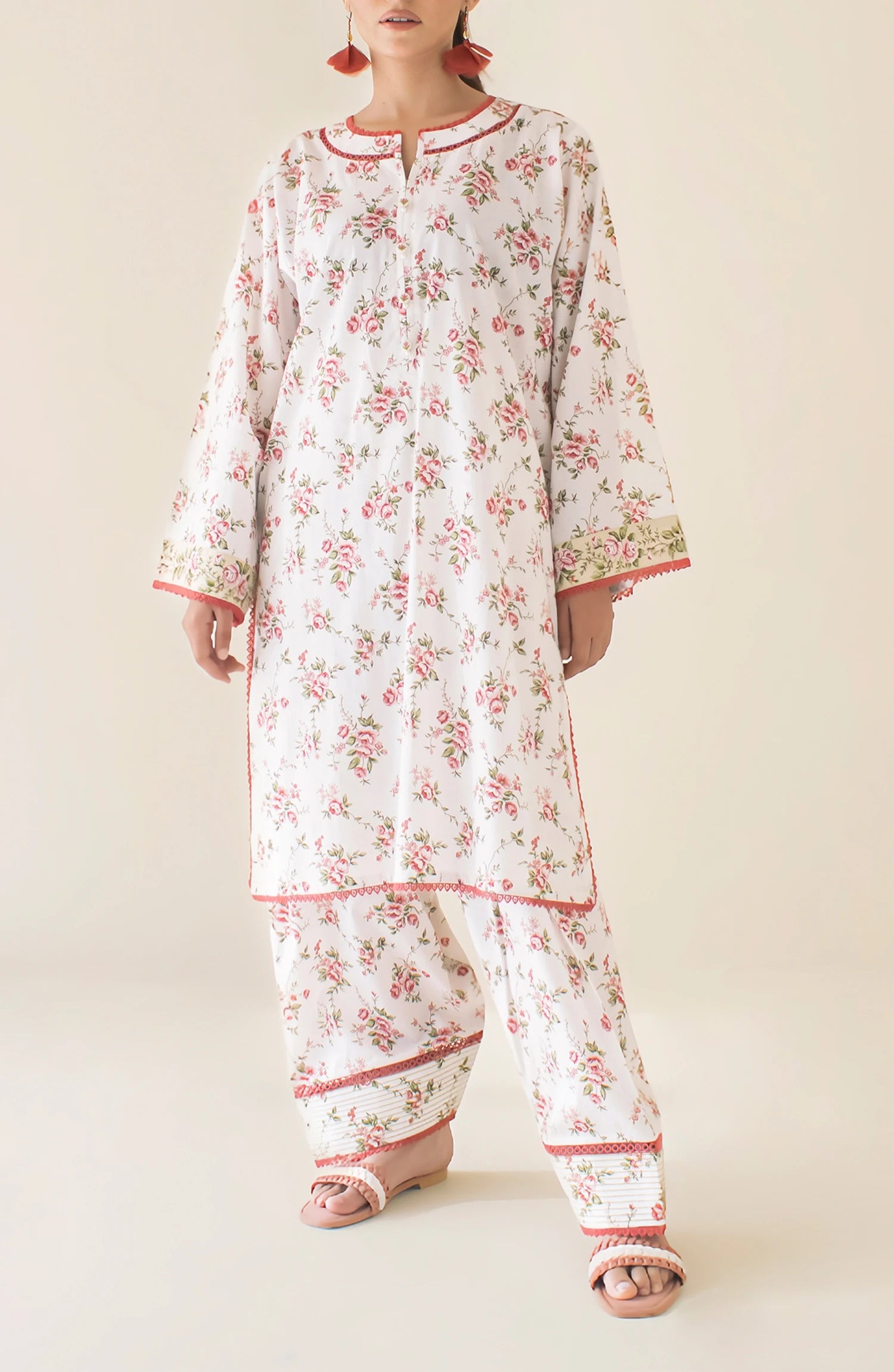 Stitched Printed Shirt & Pant - 2 Piece (COORDSET) - WRCV24S-2021