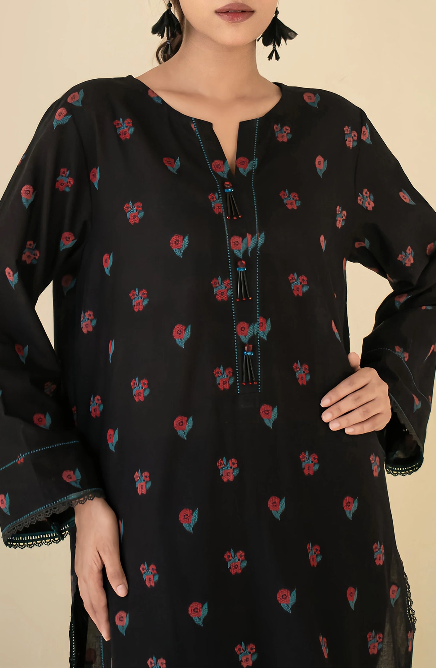 Stitched Printed Shirt & Pant - 2 Piece (CordSet) - WRCY24S-2004