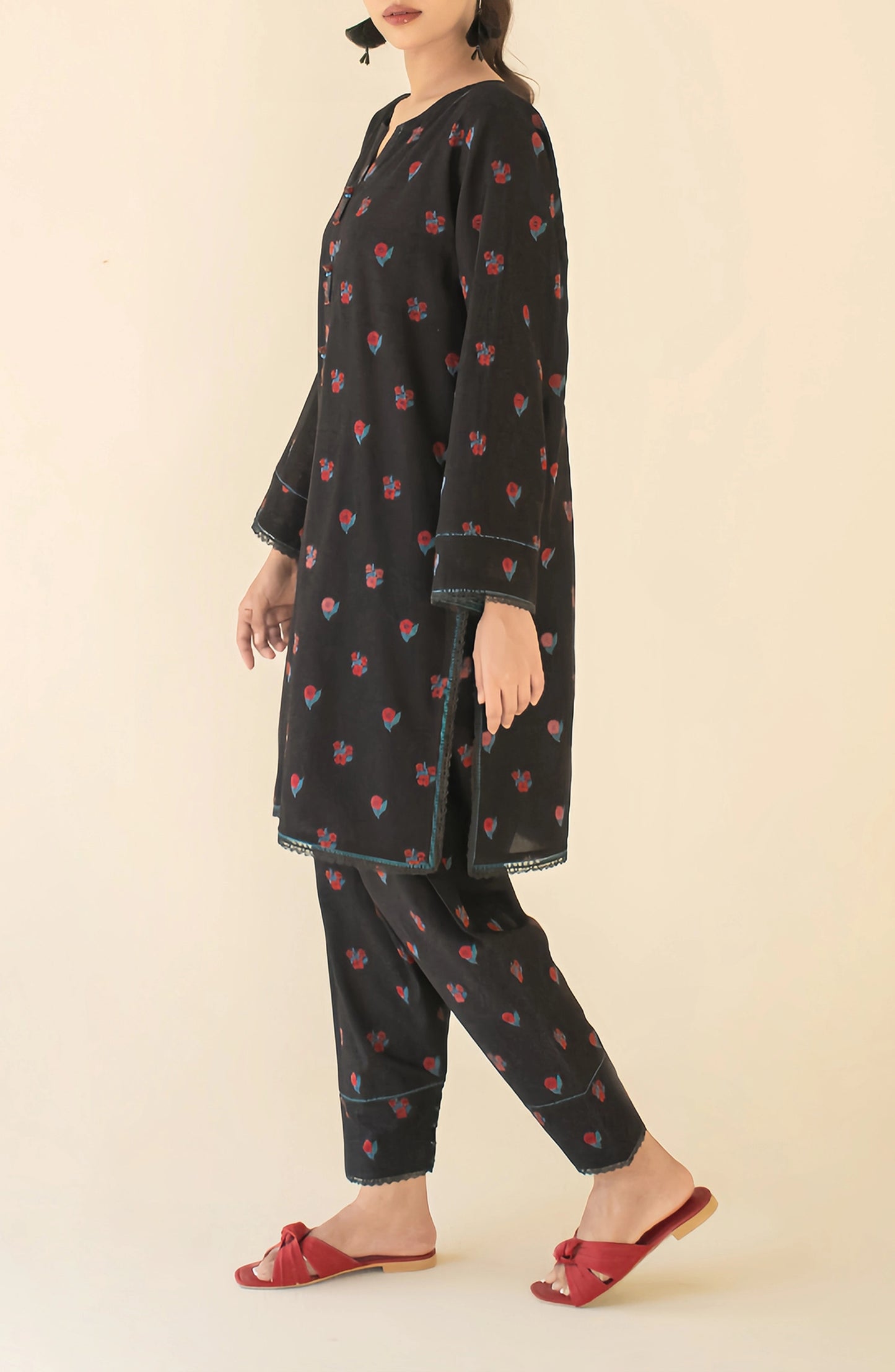 Stitched Printed Shirt & Pant - 2 Piece (CordSet) - WRCY24S-2004