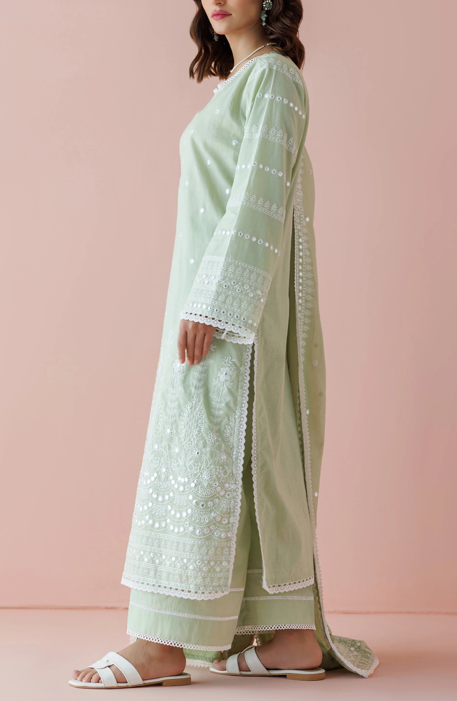 Stitched Luxury Festive Formal Shirt & Pant - 2 Piece (COORDSET) - WRFC24S-2001