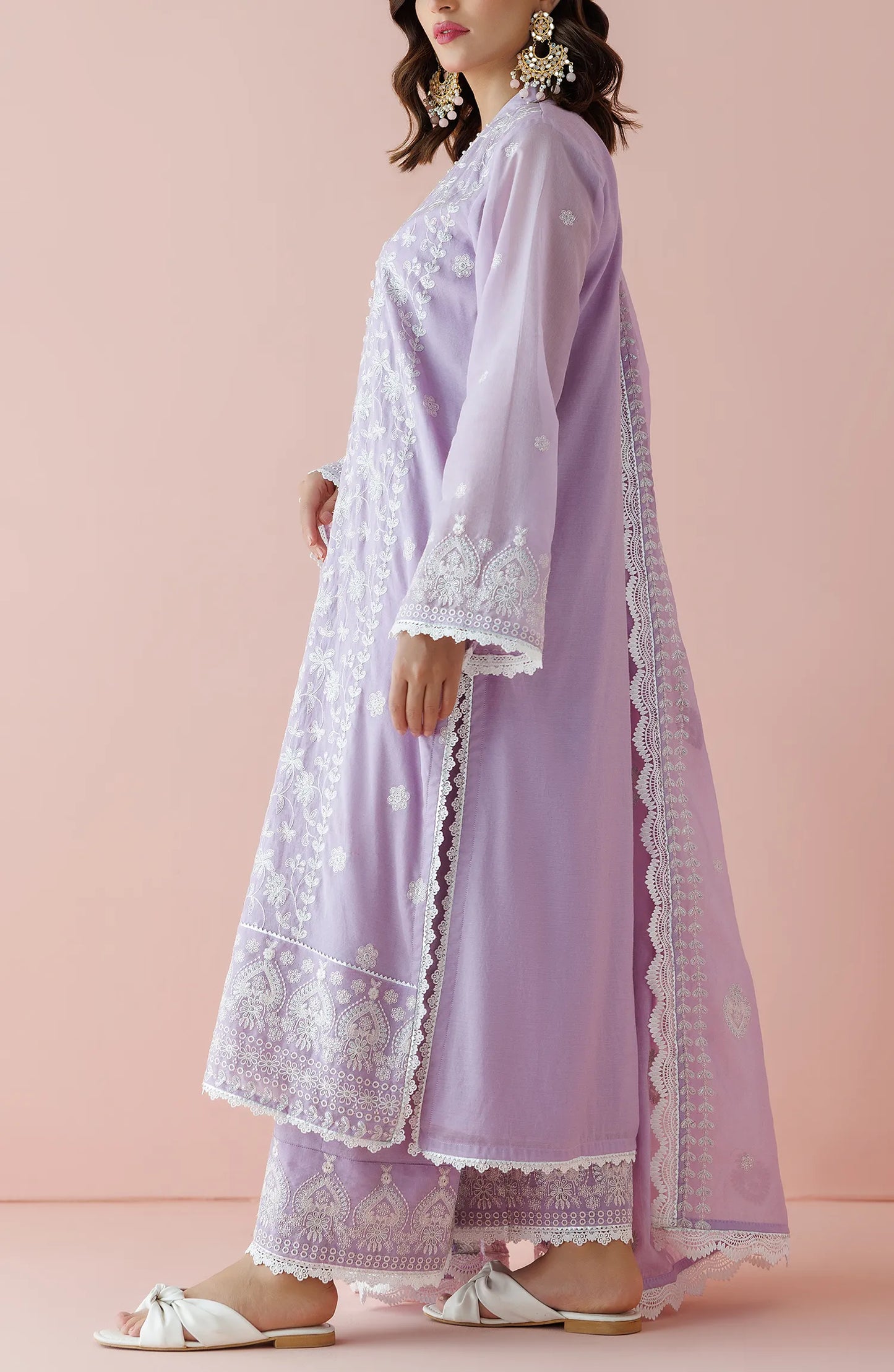 WRFC24S-3002 KORA COTTON Women READY TO WEAR SHIRT DUPATTA PANTS