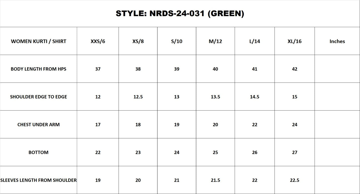 NRDS-24-031/S GREEN LAWN  READY TO WEAR SHIRT DUPATTA
