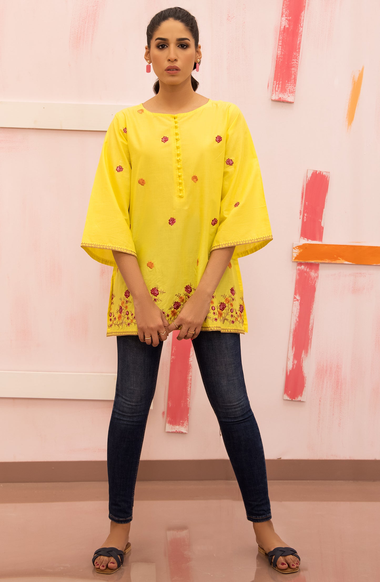 NRC-78/S YELLOW LAWN SCSHIRT READY TO WEAR SHIRT