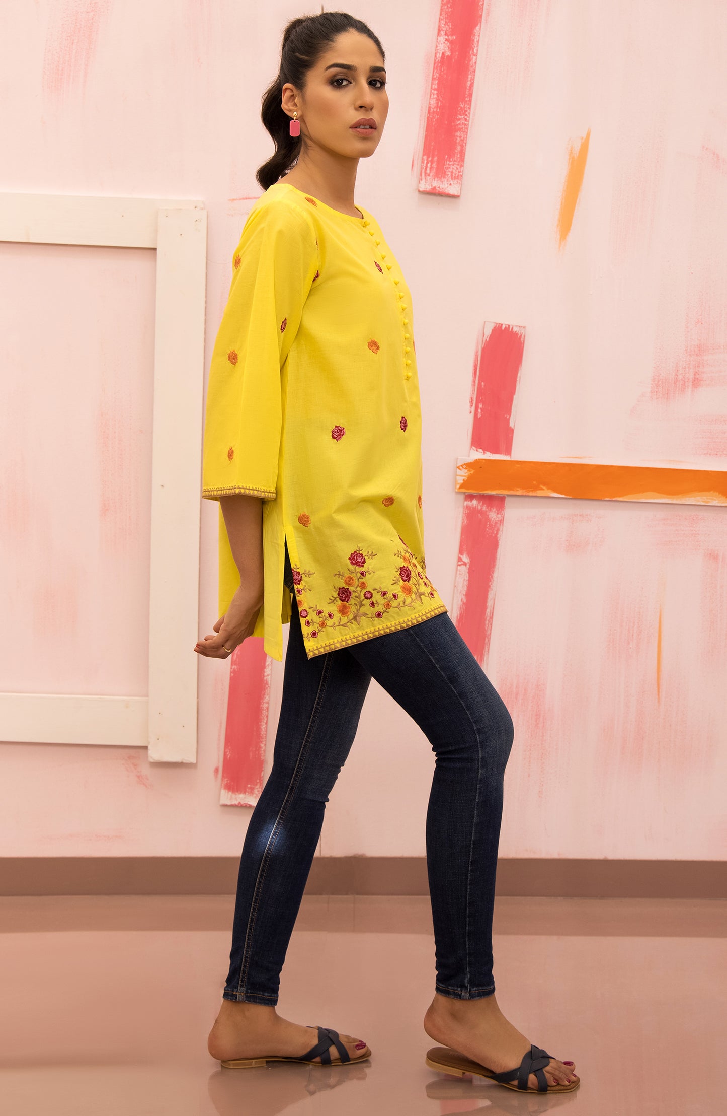 NRC-78/S YELLOW LAWN SCSHIRT READY TO WEAR SHIRT