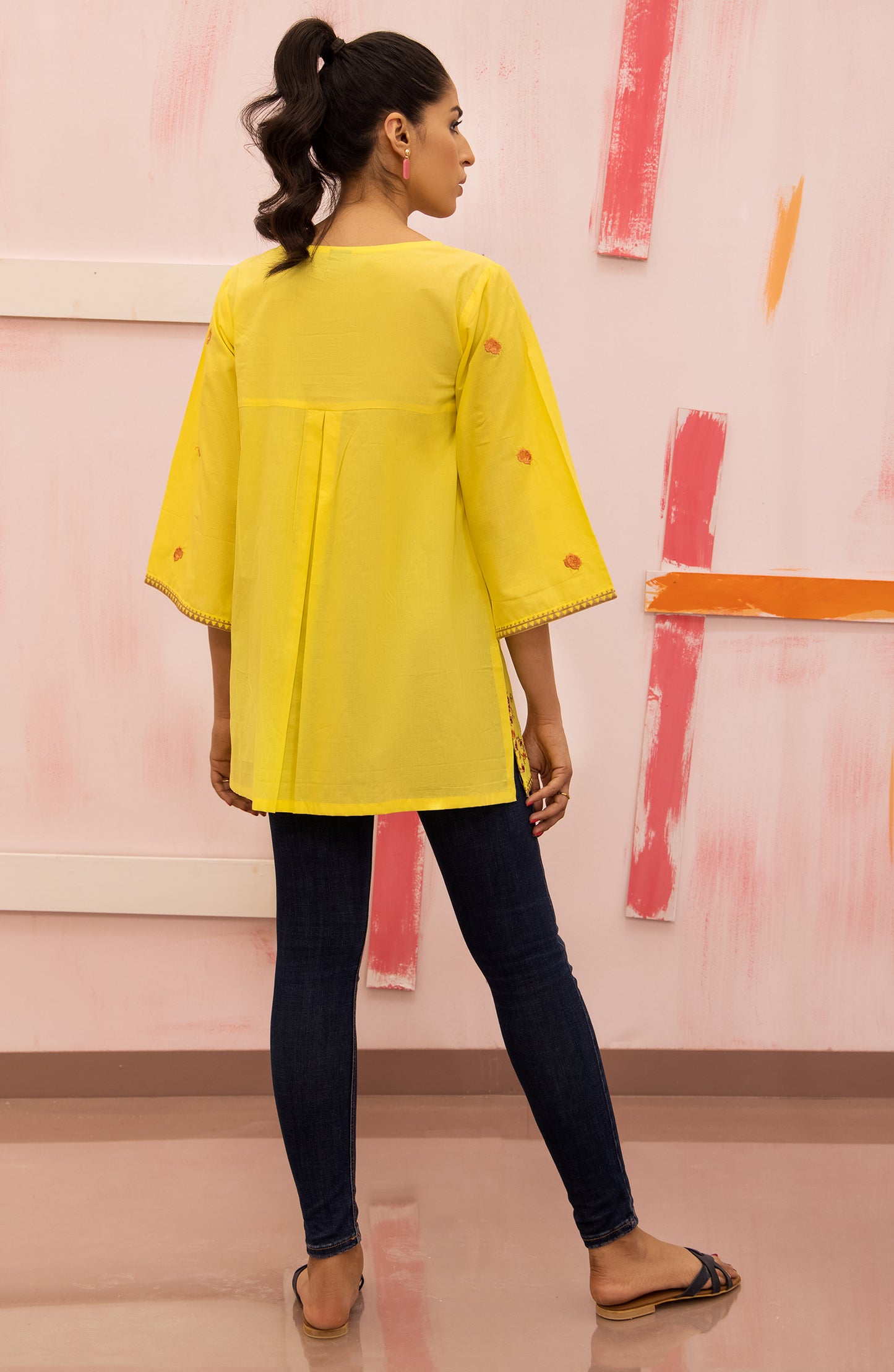 NRC-78/S YELLOW LAWN SCSHIRT READY TO WEAR SHIRT