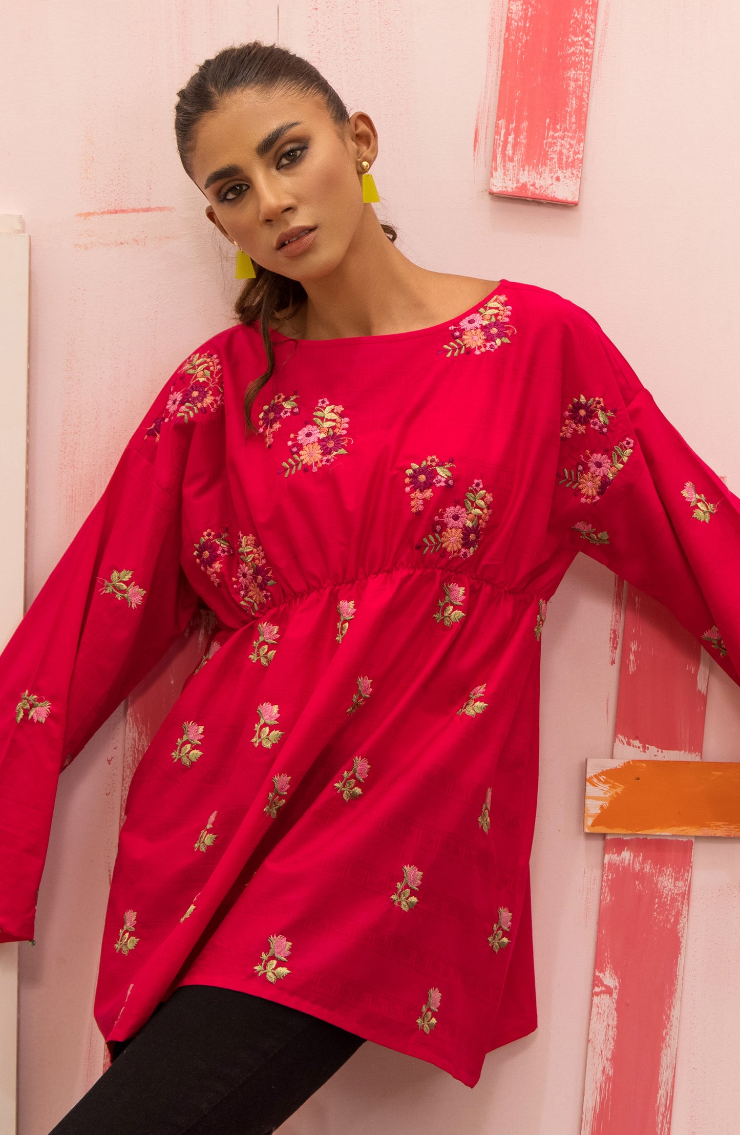 NRC-75/S PINK JACQUARD SCSHIRT READY TO WEAR SHIRT