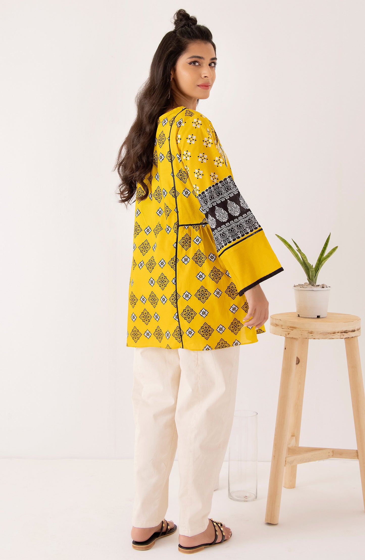 Stitched 1 Piece Printed Lawn Shirt