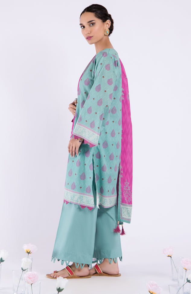 OTL-22-082/S GREEN LAWN  READY TO WEAR SHIRT DUPATTA PANTS