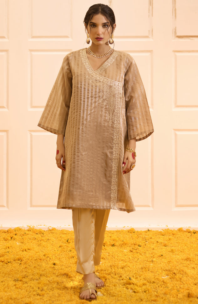 OTL-22-004/U RED LAWN  UNSTITCHED SHIRT DUPATTA PANTS