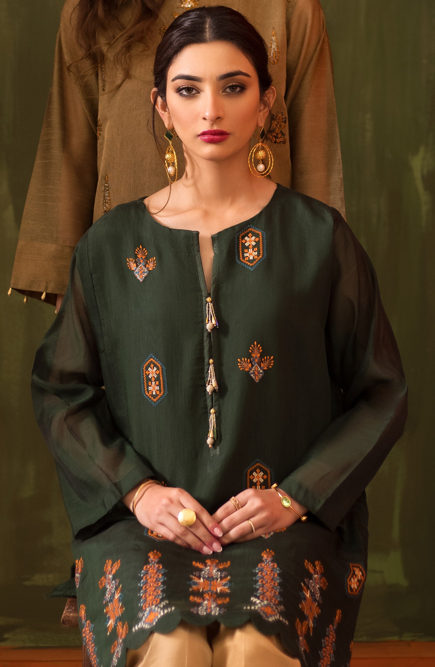 NRHC-112/S GREEN FANCY SCSHIRT READY TO WEAR SHIRT