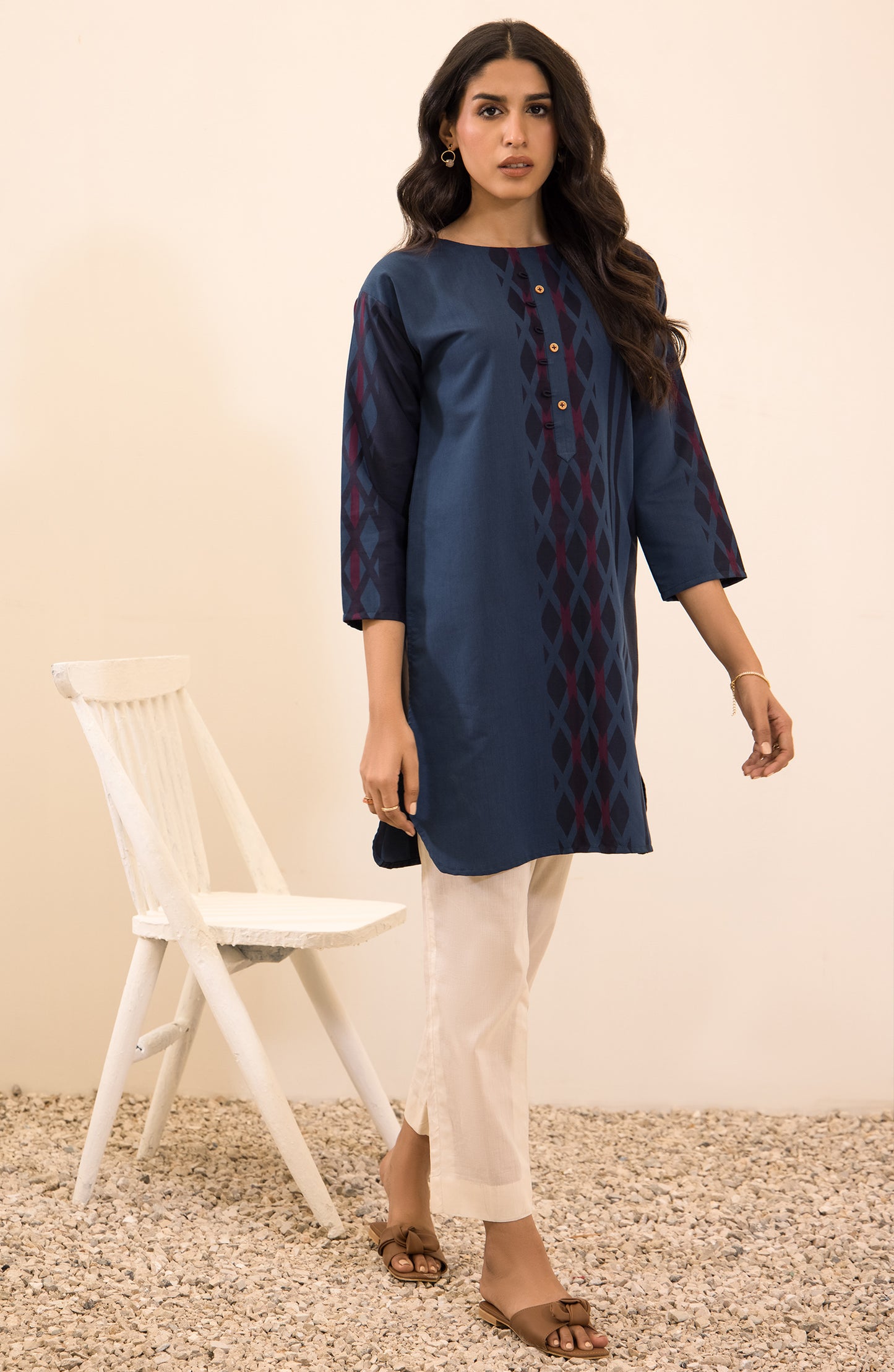 Stitched 1 Piece Plain Double Sided Heavy Cotton Shirt