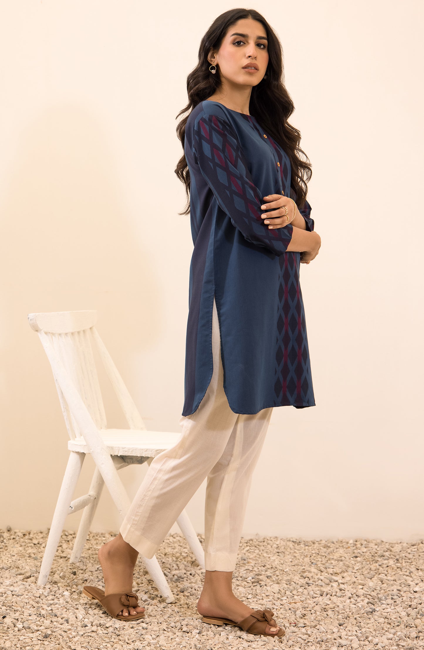 Stitched 1 Piece Plain Double Sided Heavy Cotton Shirt