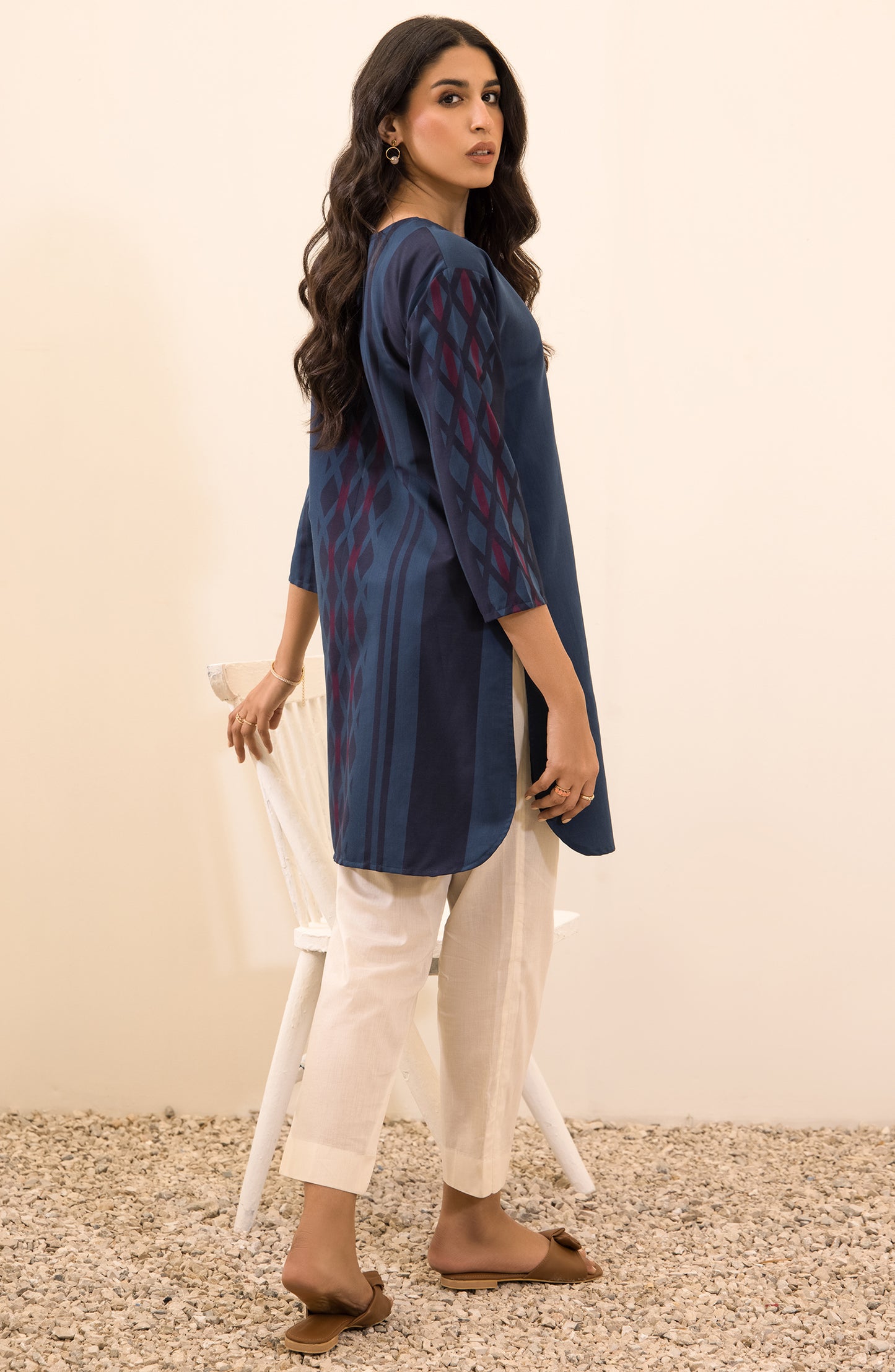 Stitched 1 Piece Plain Double Sided Heavy Cotton Shirt