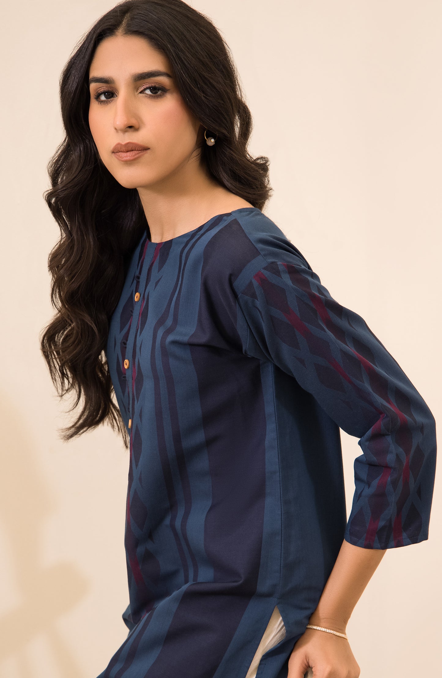 Stitched 1 Piece Plain Double Sided Heavy Cotton Shirt