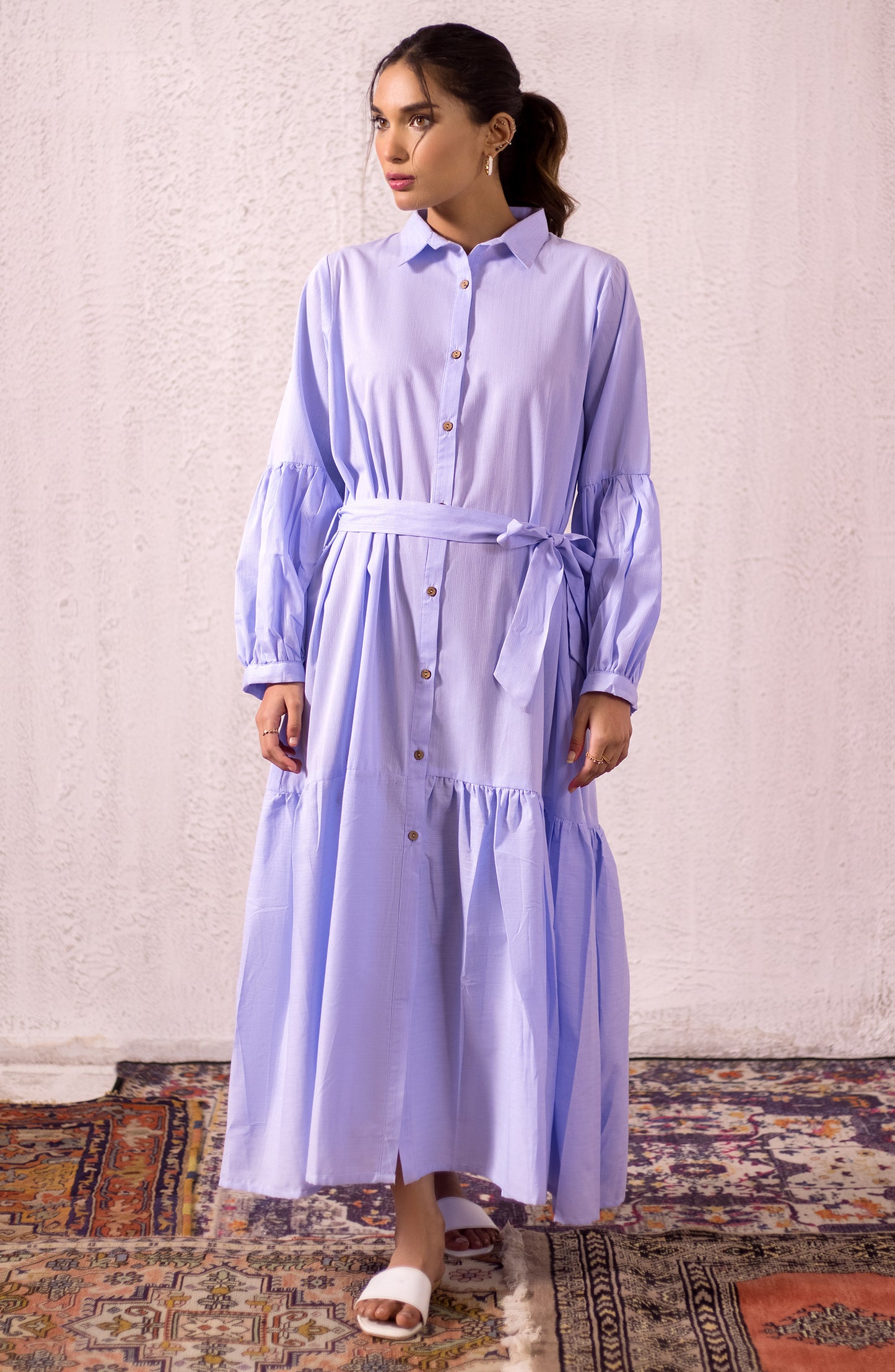 Western 1 Piece Printed Cotton Shirt