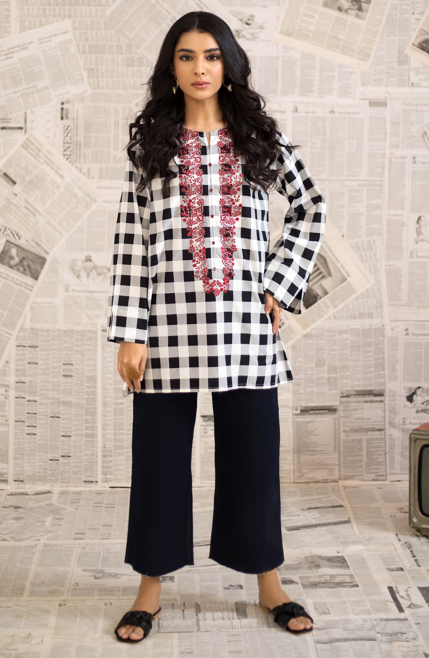NRC-56/S BLACK HEAVY COTTON SCSHIRT READY TO WEAR SHIRT