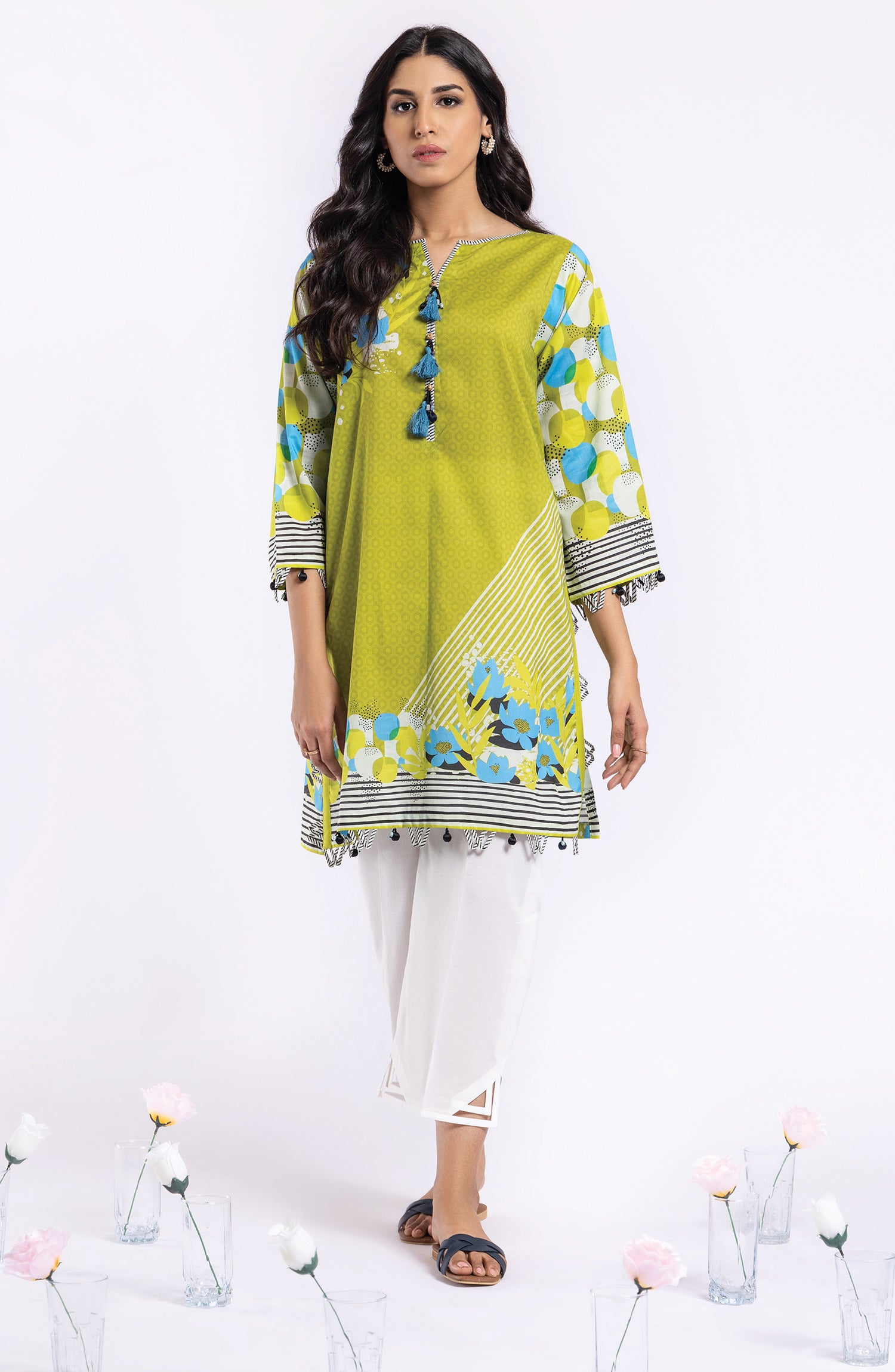 HCS-22-073 GREEN LAWN SCSHIRT UNSTITCHED SHIRT