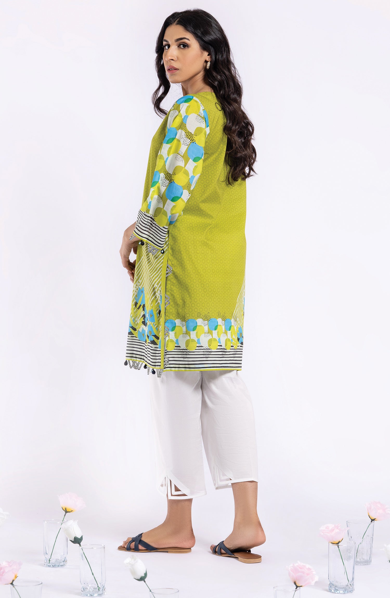 HCS-22-073 GREEN LAWN SCSHIRT UNSTITCHED SHIRT