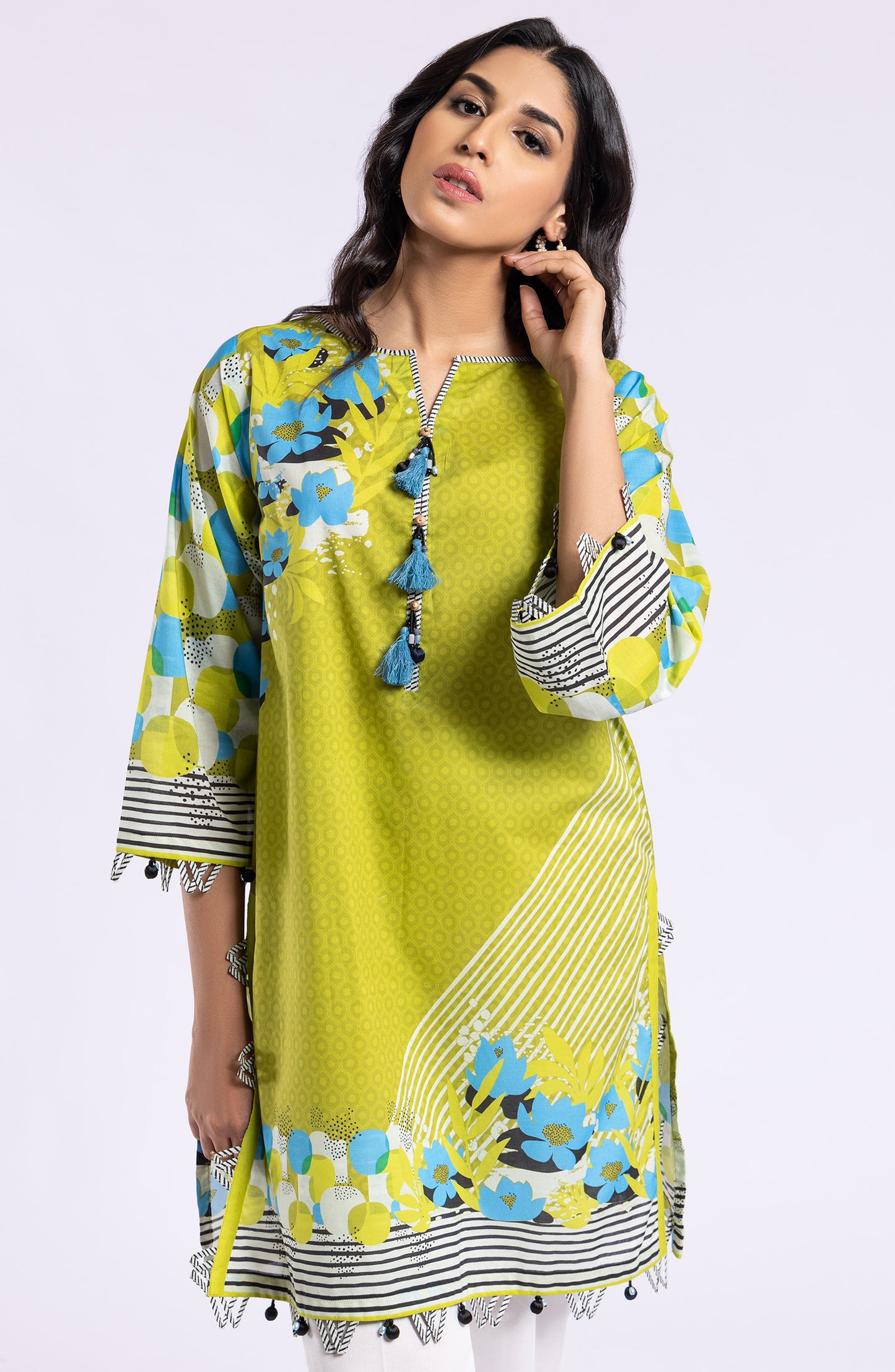 HCS-22-073 GREEN LAWN SCSHIRT UNSTITCHED SHIRT